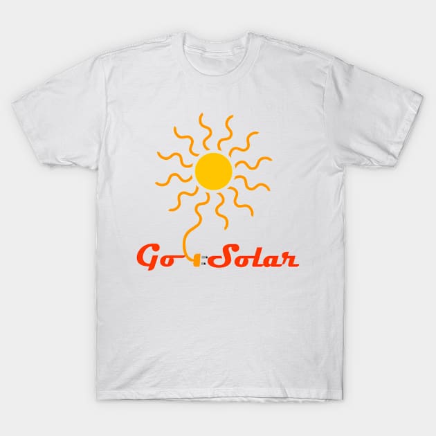 Go Solar T-Shirt by Izmet